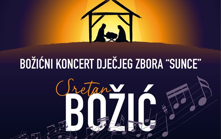 Božićni koncert dječjeg zbora "Sunce" Župe Majke Božje Lurdske u zagrebu